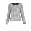 Afbeelding van Dunque trui pullover wol creme 124504