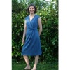 Afbeelding van Fox's jurk tricot viscose blauw Hyacoba