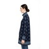 Afbeelding van Kooi vest org katoen blauw Rheia
