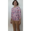 Afbeelding van Kris Cassia t-shirt met viscose 821172