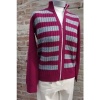 Afbeelding van Kris Cassia vest fuchsia modal mix 781033