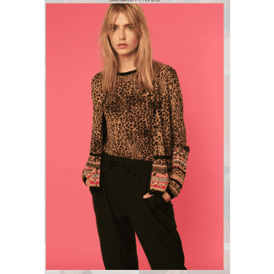 ALDO MARTINS SALE Mohair trui Bruna emerald aldo martins