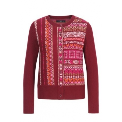 Foto van IVKO vest wol cherry wolmix 262723