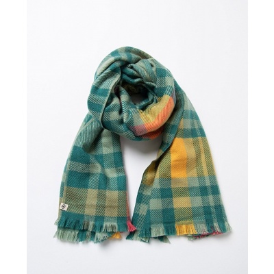 Foto van Surkana sjaal 37 x 190 cm wolmix Tile Buca