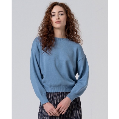 Foto van Surkana sweater trui blauw Liny