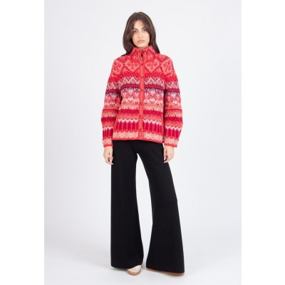 Foto van IVKO jacket vest wol mix coral 252604