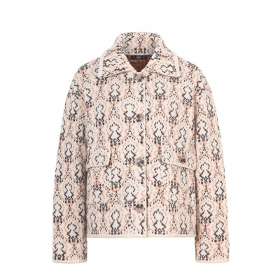 Foto van IVKO jacket vest wol mix creme 252604