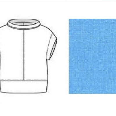 Foto van Fox's blouse top blauw Bosomi