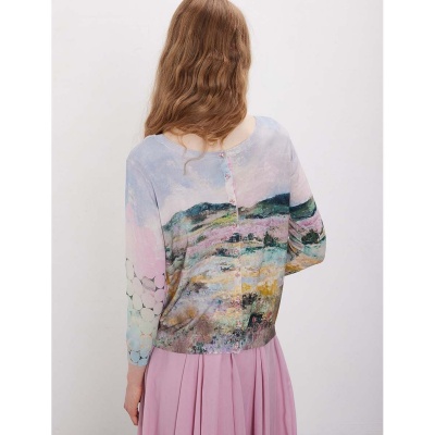 Foto van Jei's vestje creme zijde cottonmix C205