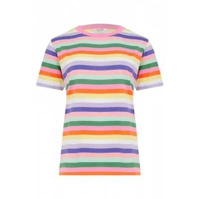 Foto van Sugarhill t-shirt mix color katoen Maggie