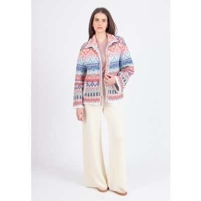 Foto van IVKO jacket vest wol off white 252604