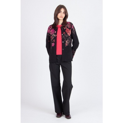 Foto van IVKO vest wol chocolade black 252513