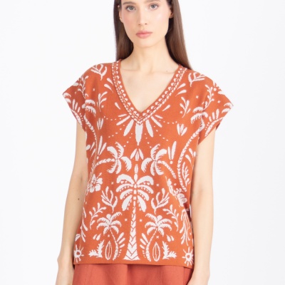 Foto van IVKO top nougat cotton 261630