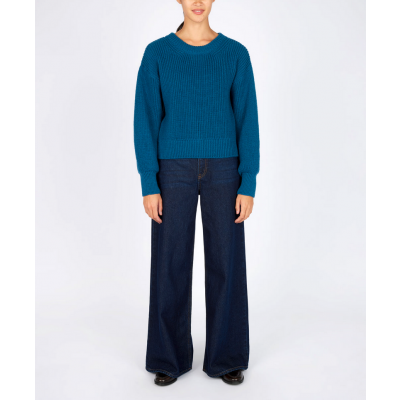 Foto van IrelandsEye trui wol blauw Nuanda