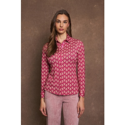 Foto van Tinta Bariloch Blouse viscose rose Mellaria