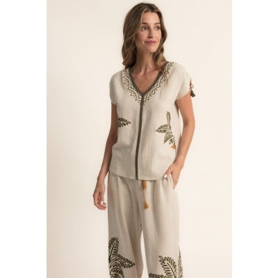 Foto van CMS Love top viscose linnen Patricia 