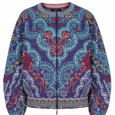 Foto van IVKO bomber vest cottonmix ink