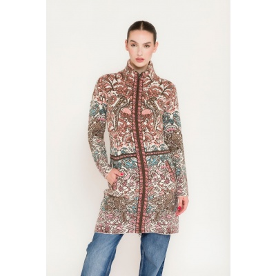 Foto van Kooi Knitwear vest wolmix creme Clansi