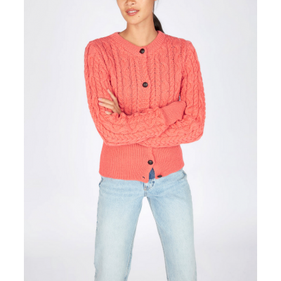 Foto van IrelandsEye vest zalm wol Elva