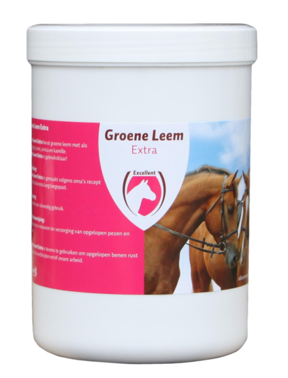 Excellent groene leem extra