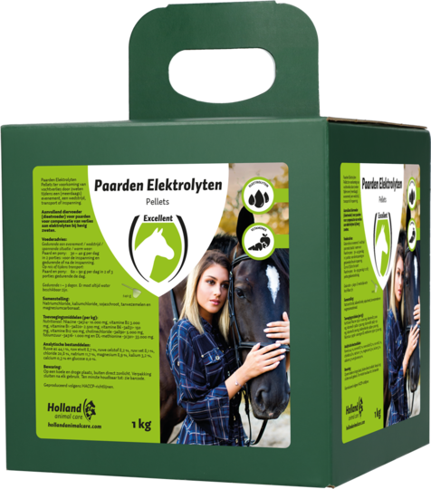 Horse electrolytes pellets