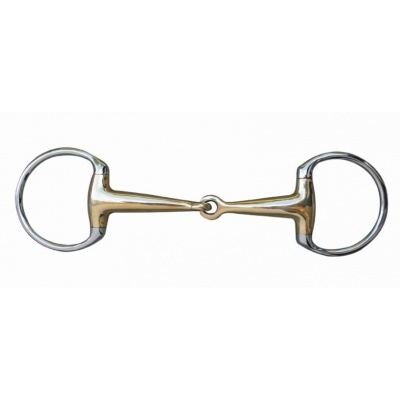 Bustrens bit argentaan met rvs bitringen Bustrens bit argentaan met rvs bitringen