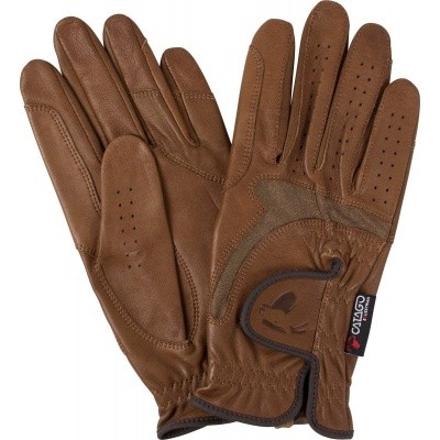 CATAGO Feel leren rijhandschoenen bruin CATAGO Feel leren rijhandschoenen bruin