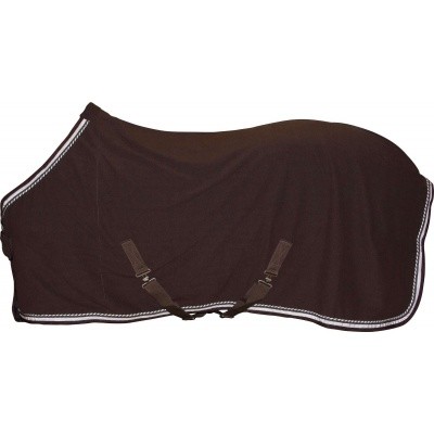 CATAGO Diamond fleece deken bruin/wit CATAGO Diamond fleece deken bruin/wit