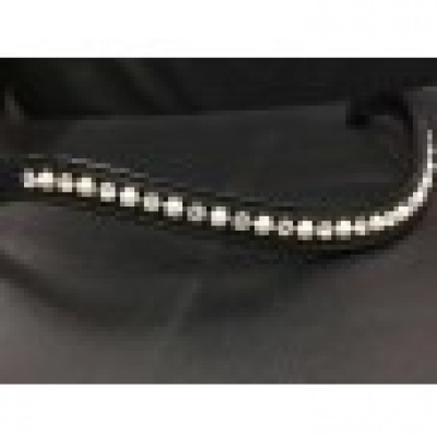 HB white gold pearl frontriem HB white gold pearl frontriem