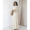 Afbeelding van ELISA PLEATED CREW NECK DRESS LINENLOOK 