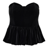 Afbeelding van PRE-ORDER! CO’COUTURE VESSI VELOUR CORSAGE BALLOON TOP