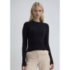 Afbeelding van SWEATER BLACK CABLE SLIM FIT