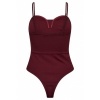 Afbeelding van CO’COUTURE CORSAGE BODY BURGUNDY