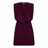 Afbeelding van CO’COUTURE FALCON PLEAT MINI DRESS PLUM