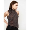 Afbeelding van DANTE6 ELODY LEOPARD HALTER TOP
