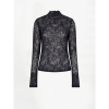 Afbeelding van DANTE6 NICIRA LACE TOP NAVY