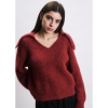 Afbeelding van JIJI STUDIO PARIS JUSTIN ALPACA KNIT SWEATER, RED