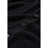 Afbeelding van MAN. MINIMUM KNITTED SS POLO CARDIGAN BLACK