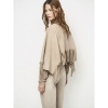 Afbeelding van DANTE6 SPENCER SUEDE FRINGED PONCHO