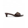 Afbeelding van SANDALS BUCKLE DARKBROWN