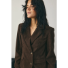 Afbeelding van NOELLA LAUR BLAZER BROWN CORDUROY 