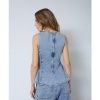 Afbeelding van CO’COUTURE PANCY TOP FADE DENIM