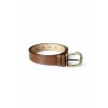 Afbeelding van BELT LEATHERLOOK, VINTAGE OVAL BUCKLE