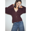 Afbeelding van NOELLA LENYX KNIT CARDIGAN VEST BURGUNDY