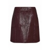 Afbeelding van -10% / CO’COUTURE POSY SKIRT BURGUNDY 