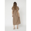 Afbeelding van CO’COUTURE TORA FRILL V-DRESS WALNUT