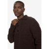 Afbeelding van MAN. MINIMUM KNITTED POLO LS KNIT BROWN 