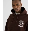 Afbeelding van MAN | RESTERÖDS BACKPRINTED HOODIE