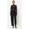 Afbeelding van DANTE6 SILENCE FAUX LEATHER BARREL PANTS