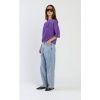 Afbeelding van SPOOQ THE LABEL NORMA JEANS IN DENIMBLUE & DARKGREY WASHED